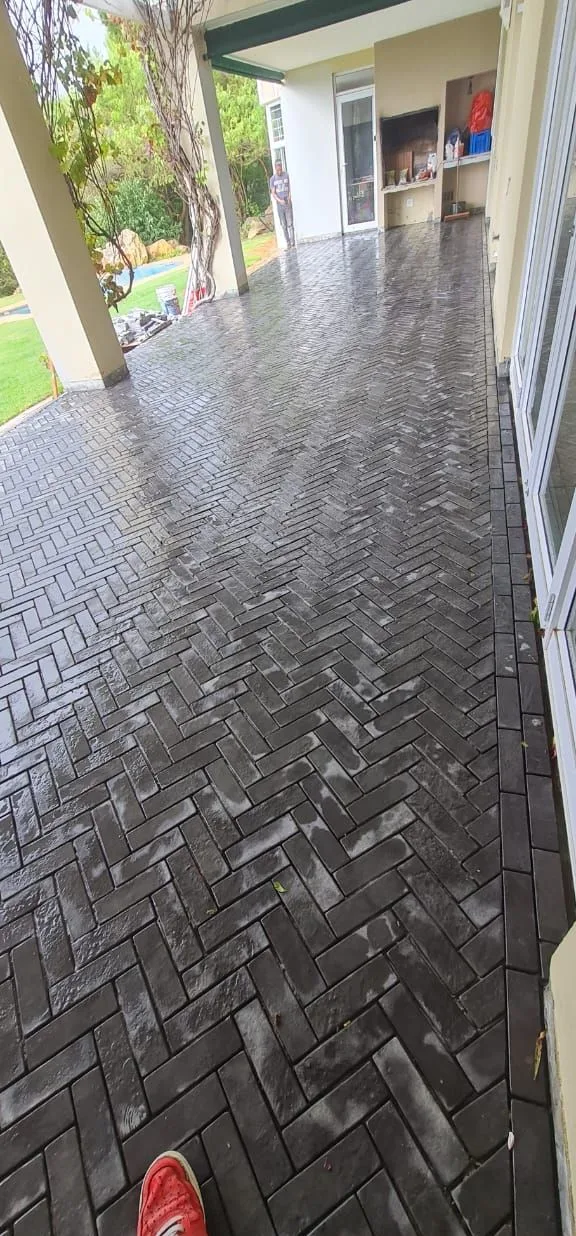 Herringbone Patio