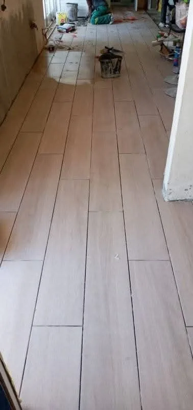 Tile Flooring Install